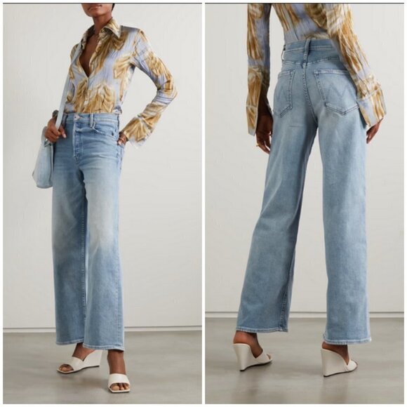 💕MOTHER SUPERIOR💕 High Waisted Spinner Skimp Jeans ~ Pre-Party 28 NWT - Picture 9 of 17